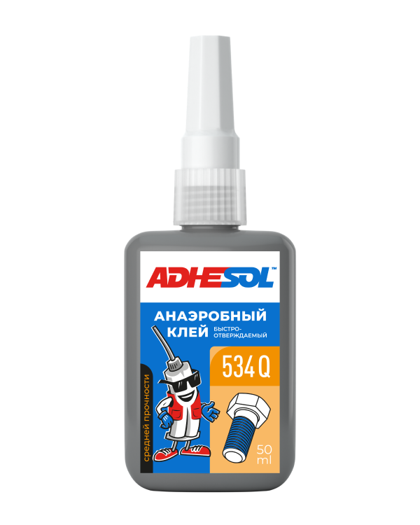 Анаэробный клей средней прочности для резьбовых соединений ADHESOL AA 534 Б