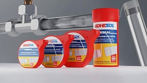 Сантехническая уплотнительная нить – новинка бренда ADHESOL